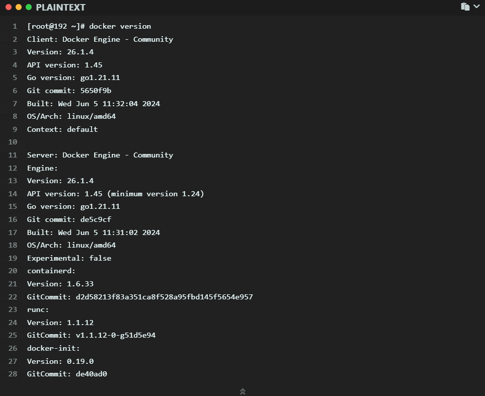 安装docker